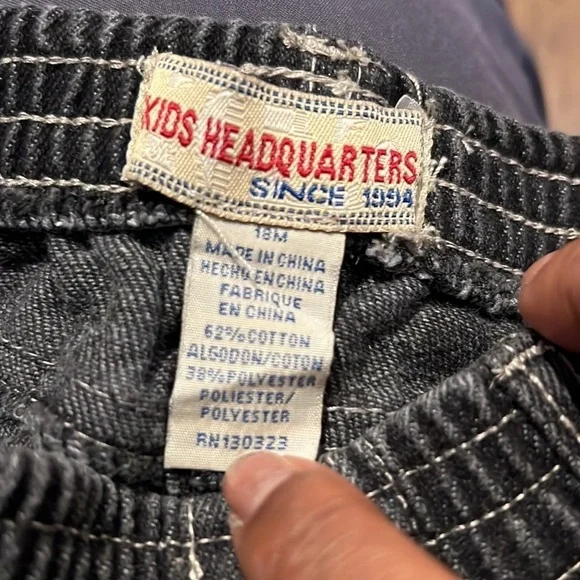 Boys Kids Headquarters Jeans - Picture 3 of 3